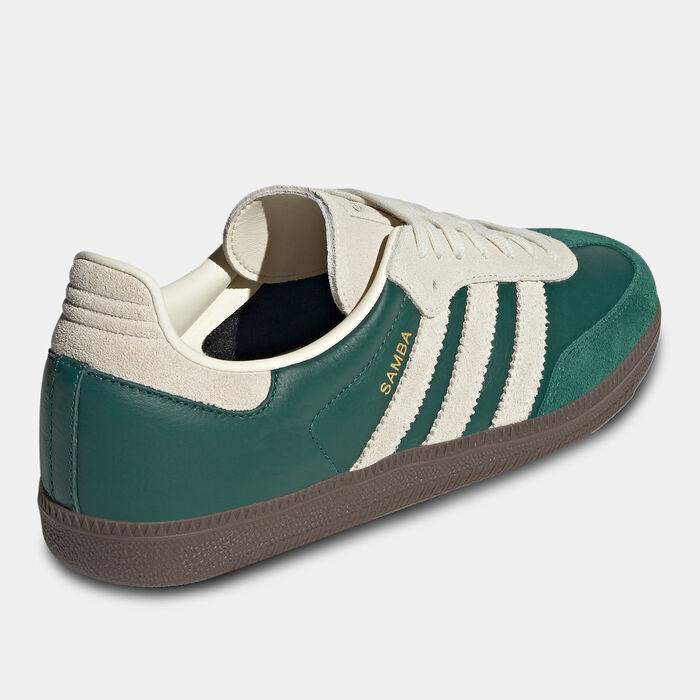 adidas Originals Men's Samba OG Shoes Green adidas Originals Men's Samba OG Shoes Green image number 2