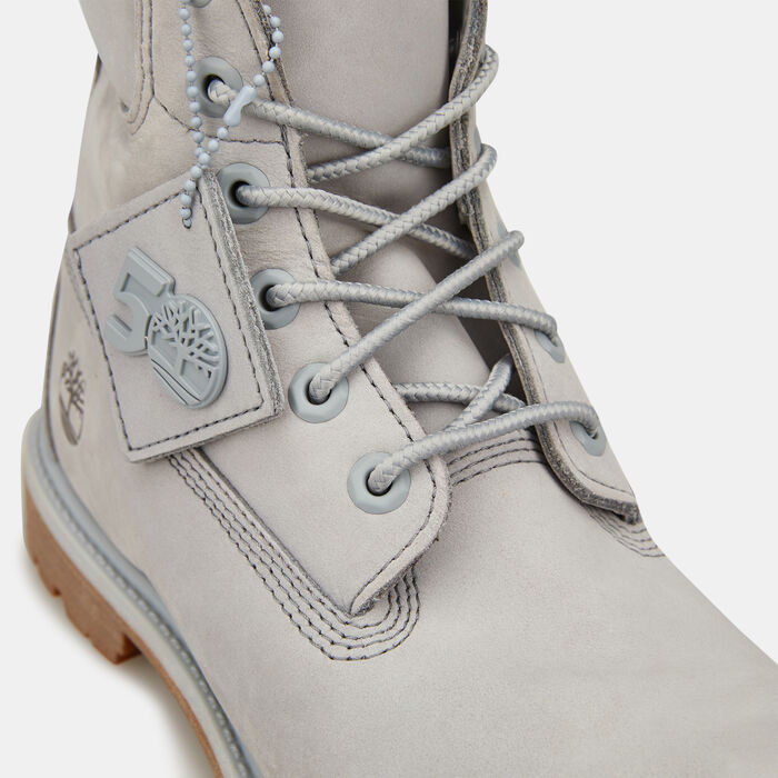Timberland Women's 6-Inch Premium Boot Grey Timberland Women's 6-Inch Premium Boot Grey image number 4