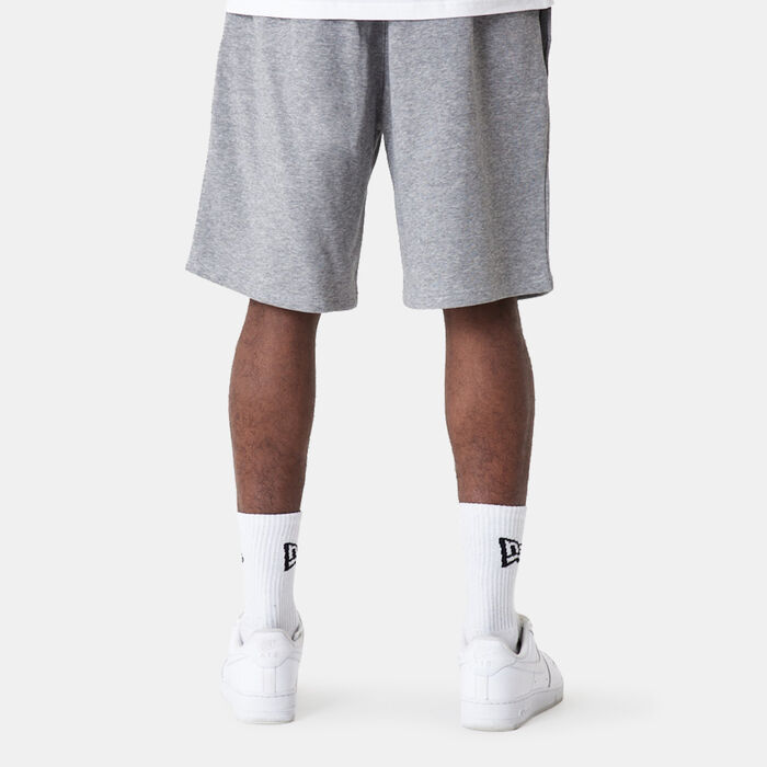 New Era Men's Los Angeles Lakers Team Script Shorts Grey New Era Men's Los Angeles Lakers Team Script Shorts Grey image number 1