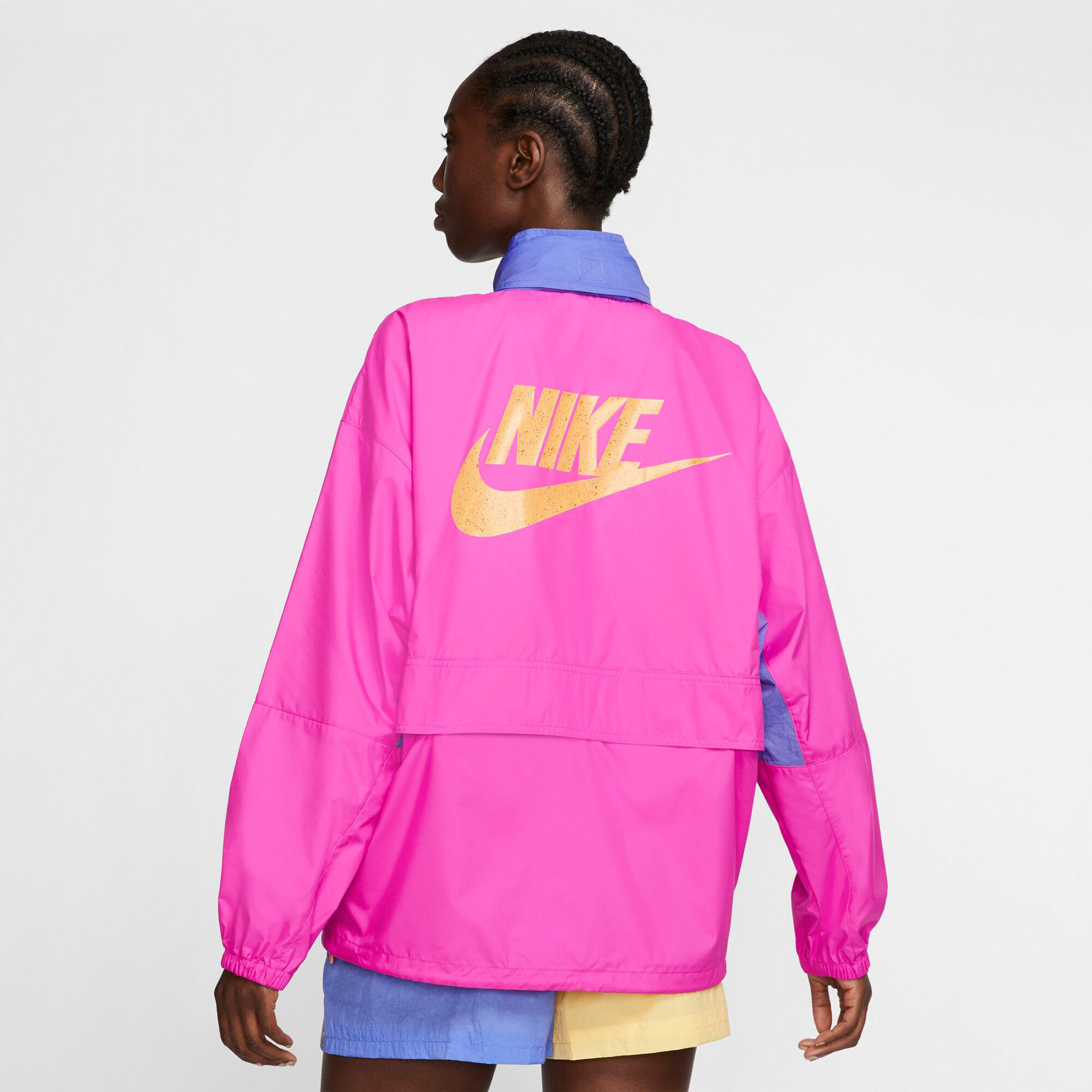 Nike women's pullover windbreaker outlet