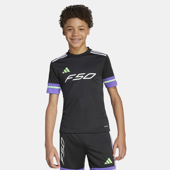 adidas Kids' F50 Football Top Black adidas Kids' F50 Football Top Black image number 0