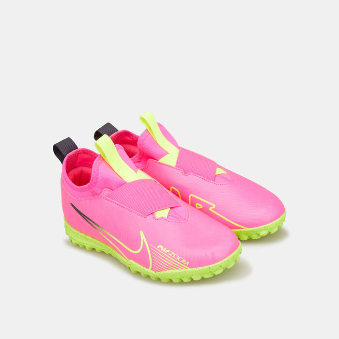 Nike Kids' Mercurial Vapor 15 Academy Turf Football Shoes (Younger and Older Kids) Pink Nike Kids' Mercurial Vapor 15 Academy Turf Football Shoes (Younger and Older Kids) Pink image number 2