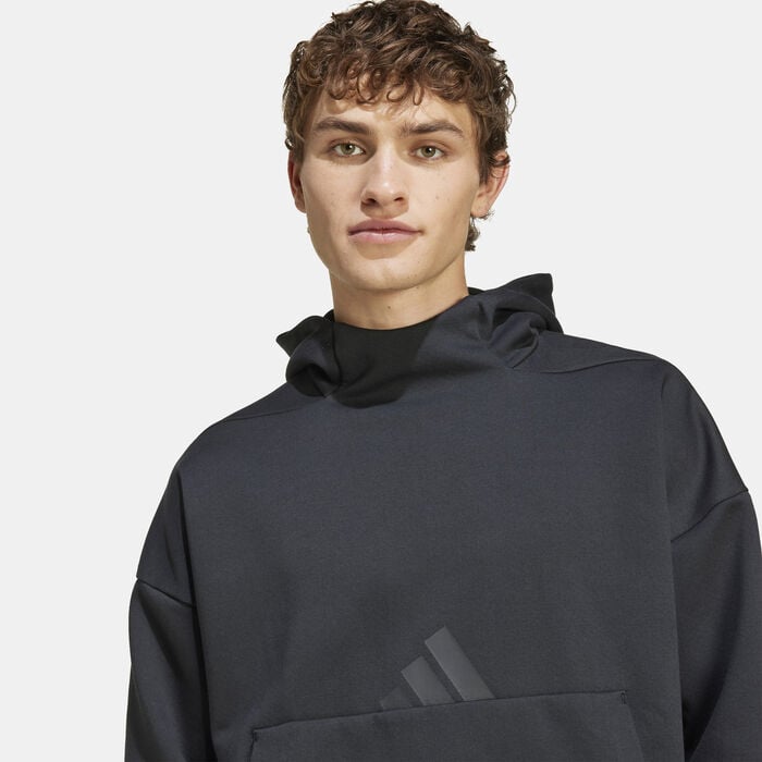 adidas Men's Z.N.E. Hoodie Black adidas Men's Z.N.E. Hoodie Black image number 4