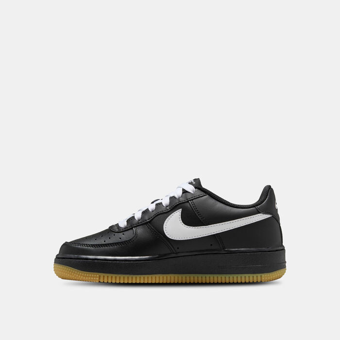 Nike Kids' Air Force 1 LV8 Shoes Black Nike Kids' Air Force 1 LV8 Shoes Black image number 2