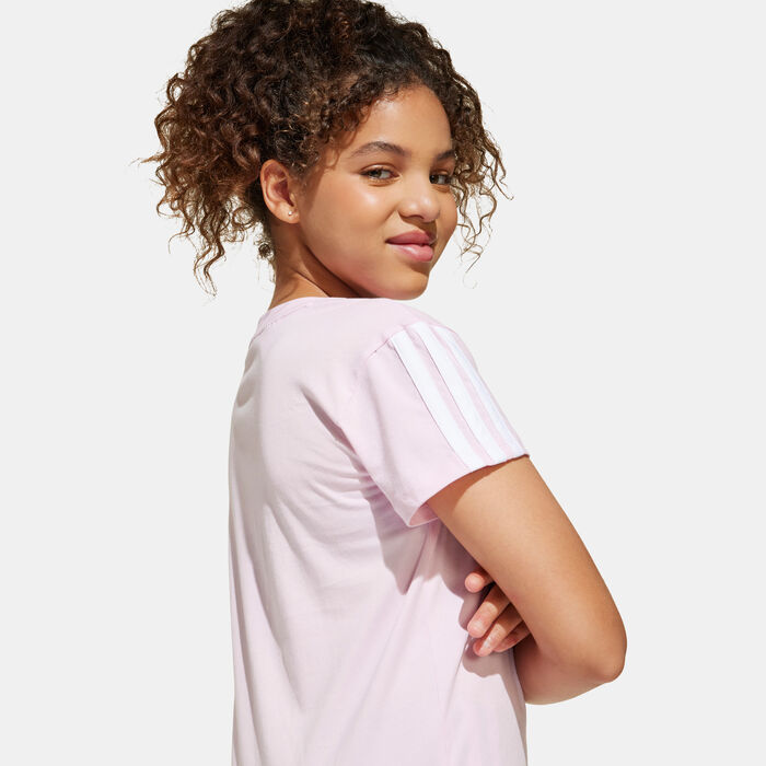 adidas Kids' Essentials T-Shirt Pink adidas Kids' Essentials T-Shirt Pink image number 3