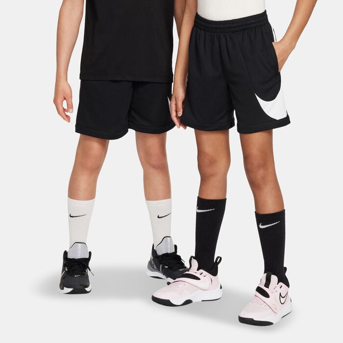 Nike Kids' Dri-FIT Multi+ Training Shorts Black Nike Kids' Dri-FIT Multi+ Training Shorts Black image number 0