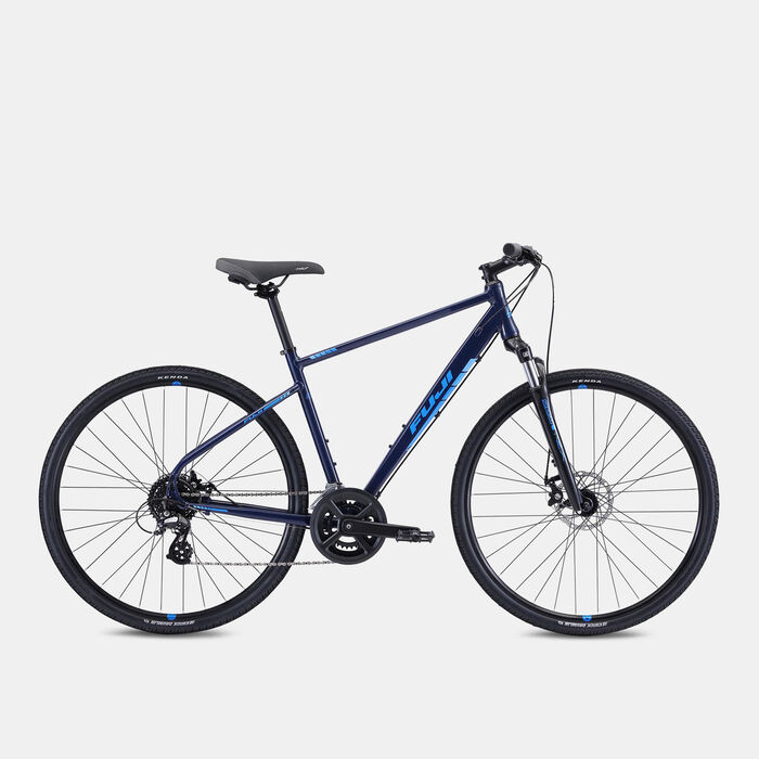 Fuji Men's Traverse Mountain Bike Blue Fuji Men's Traverse Mountain Bike Blue image number 0