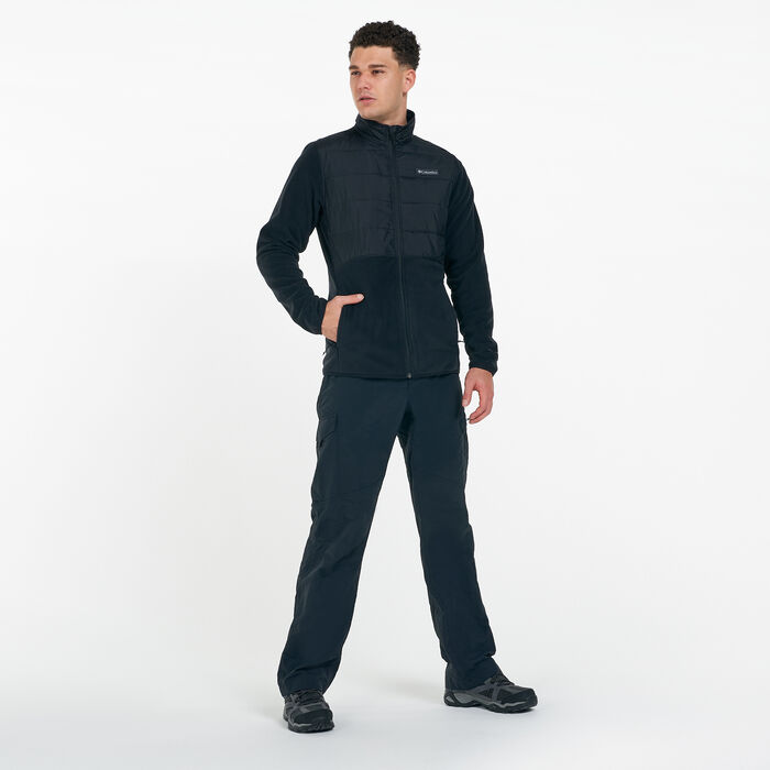 Columbia Men's Basin Butte™ Fleece Full Zip Jacket Black Columbia Men's Basin Butte™ Fleece Full Zip Jacket Black image number 2
