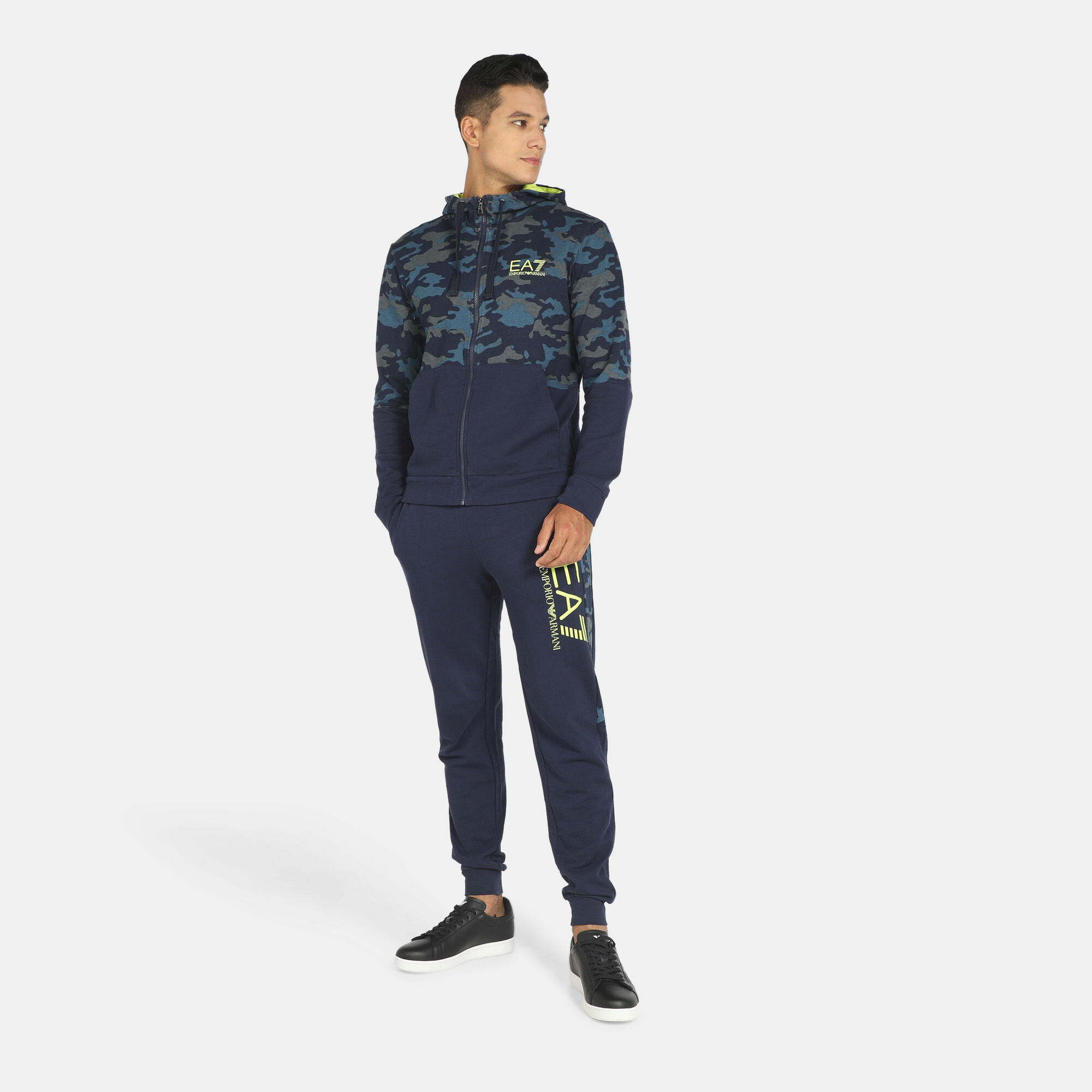 Ea7 camo clearance tracksuit