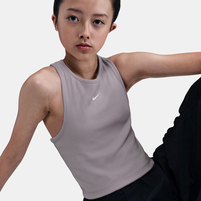 Nike Kids' Sportswear Tank Top Purple Nike Kids' Sportswear Tank Top Purple image number 5