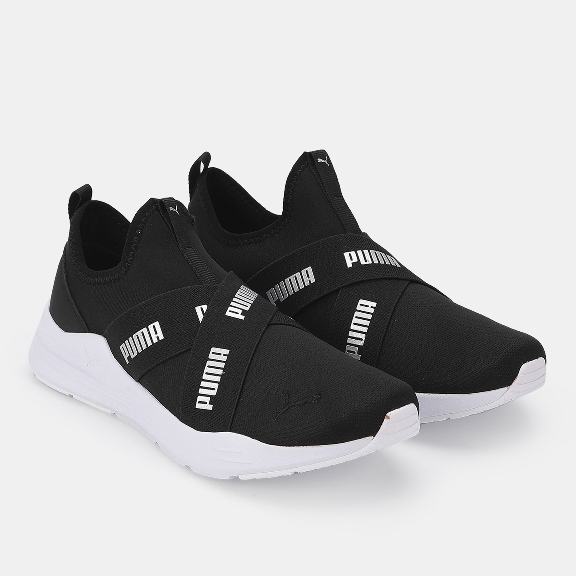 Buy PUMA Women s Wired Run Slip on Shoe Black in KSA SSS