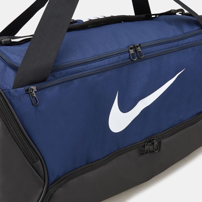 Nike Brasilia 9.5 Training Duffel Bag Blue Nike Brasilia 9.5 Training Duffel Bag Blue image number 3