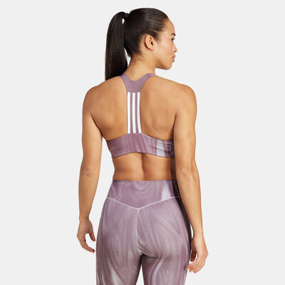 adidas Women's Powerimpact Medium-Support Training Bra Grey