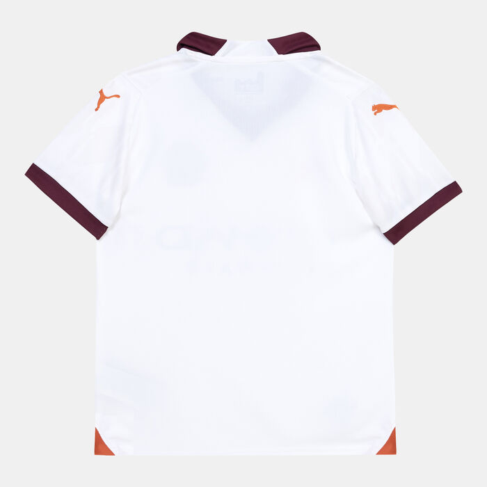 PUMA Kids' Manchester City F.C. Away Jersey - 2023/24 White PUMA Kids' Manchester City F.C. Away Jersey - 2023/24 White image number 1