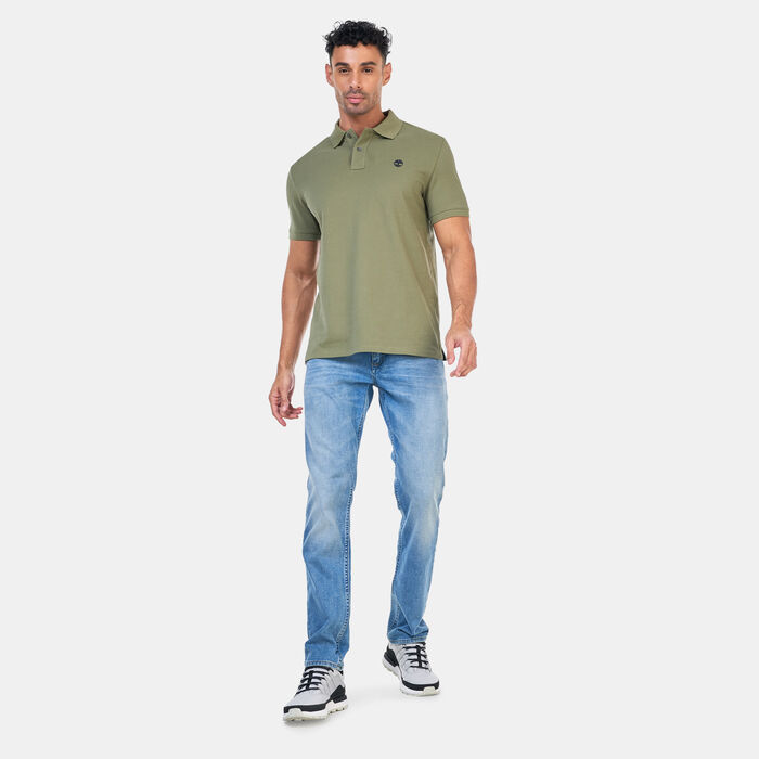 Timberland Men's Millers River Polo Shirt Green Timberland Men's Millers River Polo Shirt Green image number 2