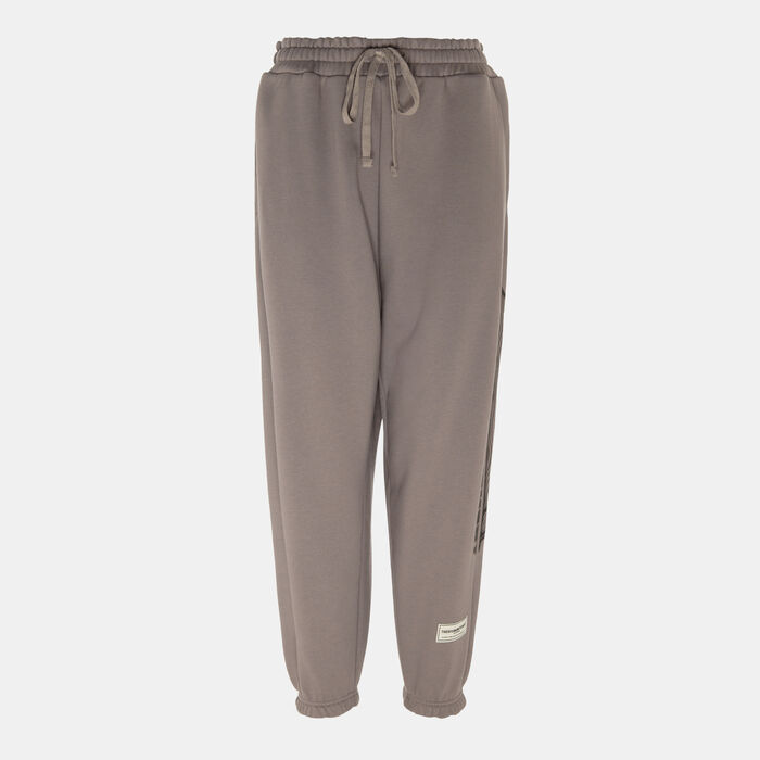 The Giving Movement Women's Map Print Joggers Beige The Giving Movement Women's Map Print Joggers Beige image number 0