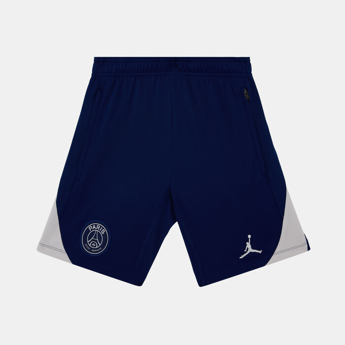 Jordan Kids' Paris Saint-Germain Strike 4th Football Shorts Blue Jordan Kids' Paris Saint-Germain Strike 4th Football Shorts Blue image number 0