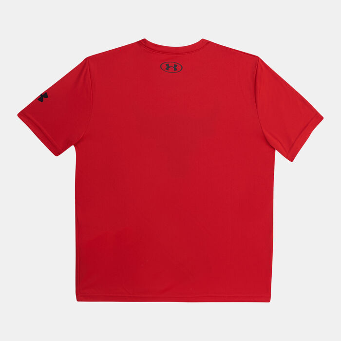 Under Armour Kids' Project Rock Brahma Bull T-Shirt Red Under Armour Kids' Project Rock Brahma Bull T-Shirt Red image number 1