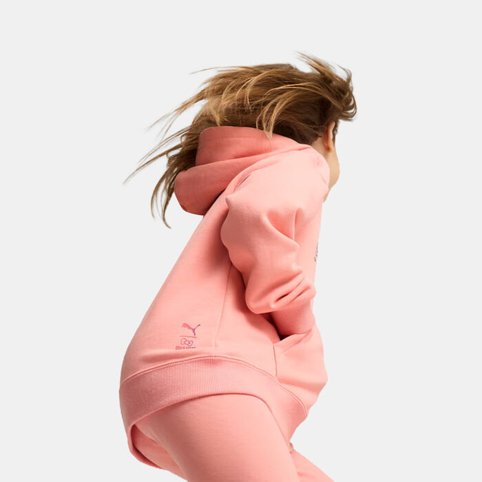 PUMA Kids' x Hello Kitty and Friends Graphic Hoodie Pink PUMA Kids' x Hello Kitty and Friends Graphic Hoodie Pink image number 1
