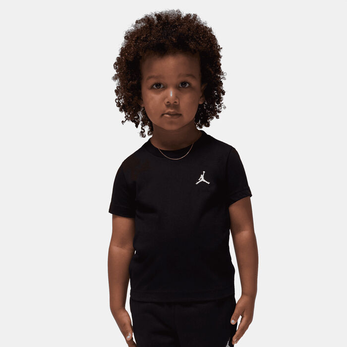 Jordan Kids' Brooklyn Fleece T-Shirt and Shorts Set Black image number 3