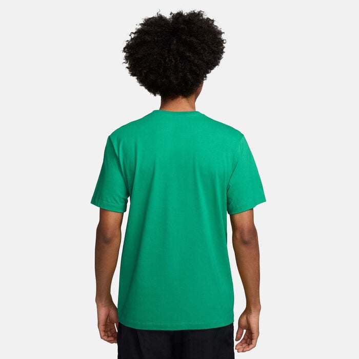 Nike Men's Sportswear Swoosh T-Shirt Green Nike Men's Sportswear Swoosh T-Shirt Green image number 1