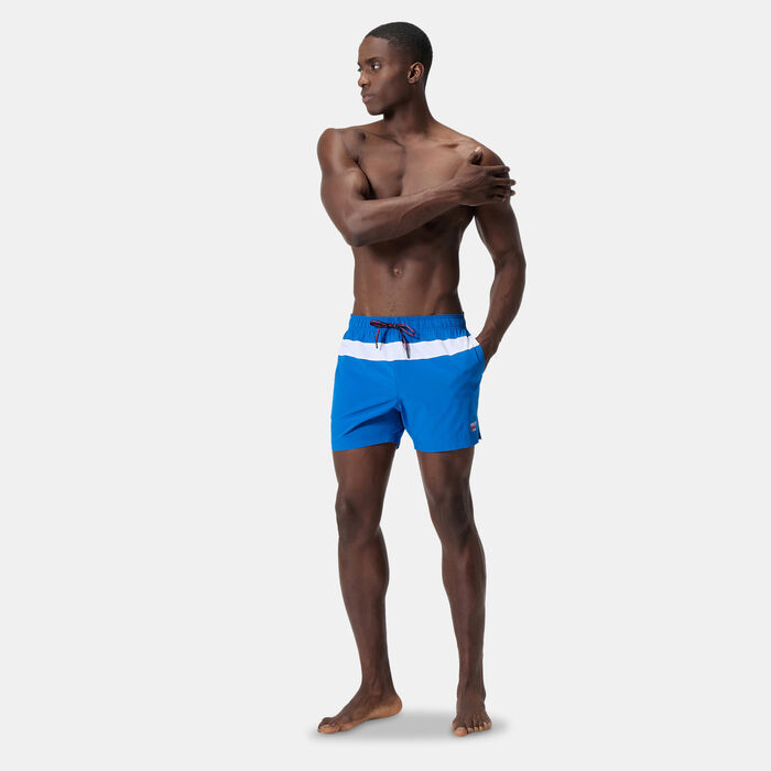 Speedo Men's Colourblock Volley Swimming Shorts Blue Speedo Men's Colourblock Volley Swimming Shorts Blue image number 2