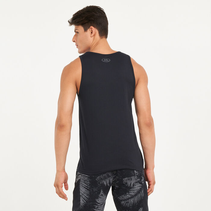 Under Armour Men's Sportstyle Tank Top Black Under Armour Men's Sportstyle Tank Top Black image number 1