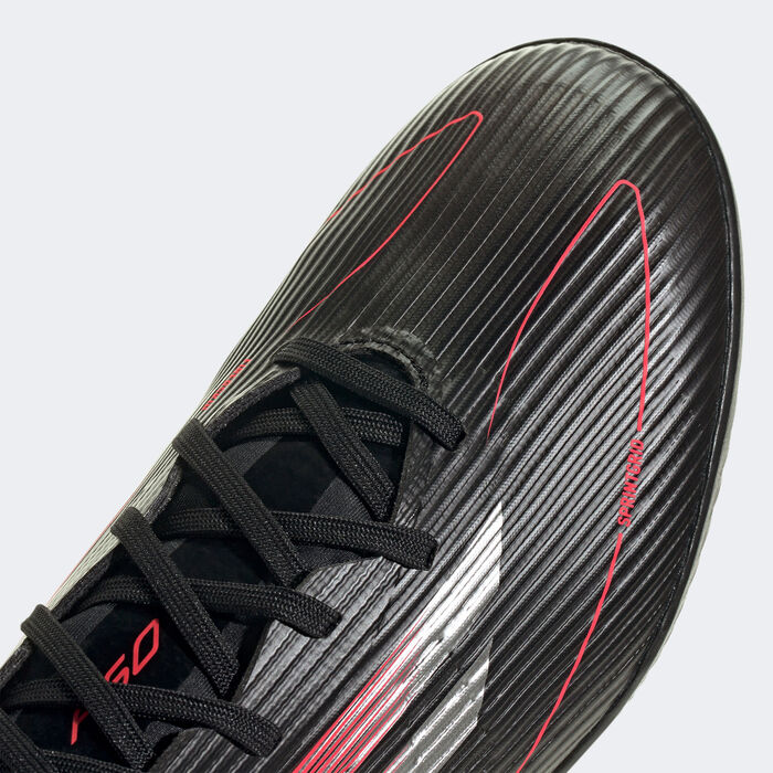 adidas F50 League Turf Ground Football Shoes Black adidas F50 League Turf Ground Football Shoes Black image number 4