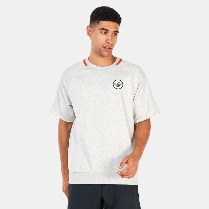 Nike Men's Dri-FIT Fitness Crew T-Shirt Grey image number 0