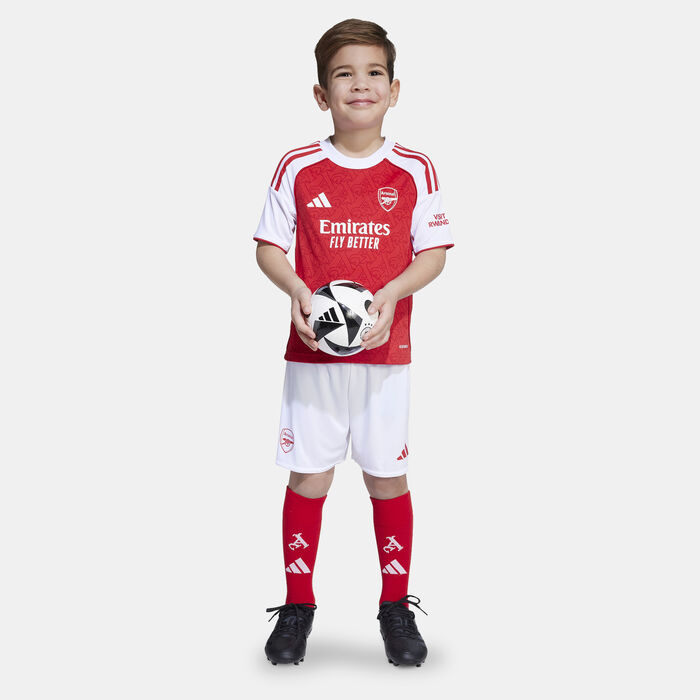 adidas Kids' Arsenal 25/26 Home Replica Football Kit Red adidas Kids' Arsenal 25/26 Home Replica Football Kit Red image number 2
