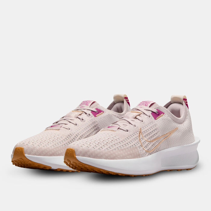 Nike Women's Interact Road Running Shoes Pink Nike Women's Interact Road Running Shoes Pink image number 1
