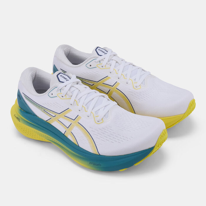 ASICS Men's GEL-KAYANO 30 Running Shoes White ASICS Men's GEL-KAYANO 30 Running Shoes White image number 1