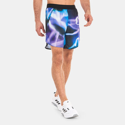 adidas Men’s Designed 4 Training HEAT.RDY Allover Print HIIT Shorts Multi-Color
