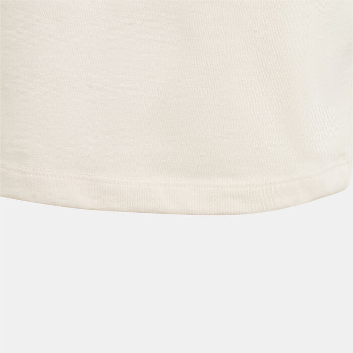adidas Originals Kids' Floral T-Shirt Dress Beige image number 3