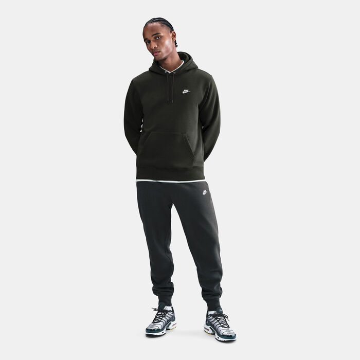 Nike Men's Club Hoodie Green Nike Men's Club Hoodie Green image number 2