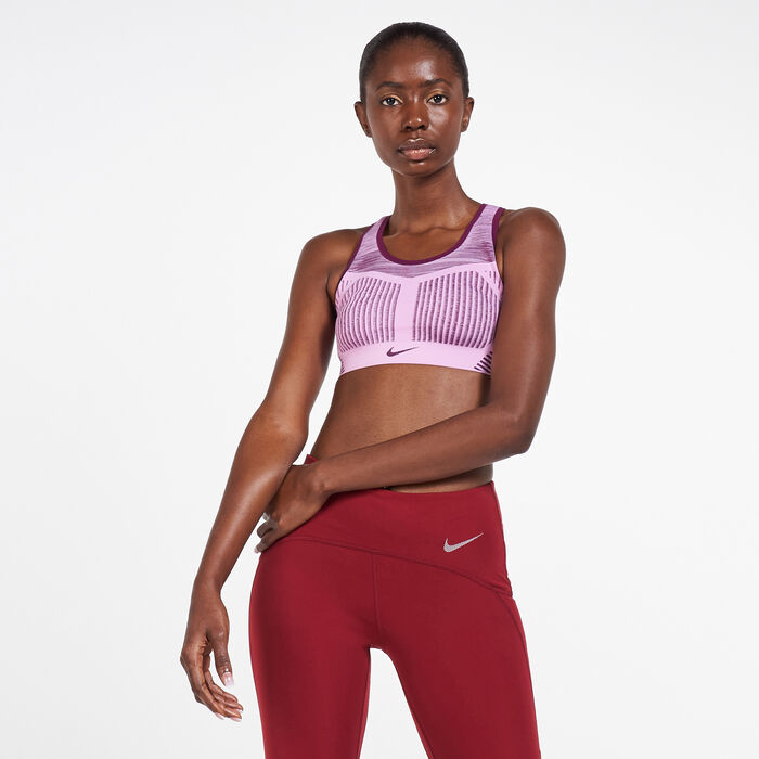 Buy Nike Women's Phenom Flyknit Sports Bra Pink in KSA -SSS