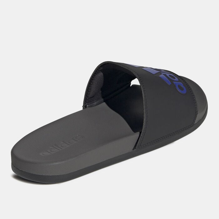 adidas Men's Adilette Comfort Slides Black adidas Men's Adilette Comfort Slides Black image number 1