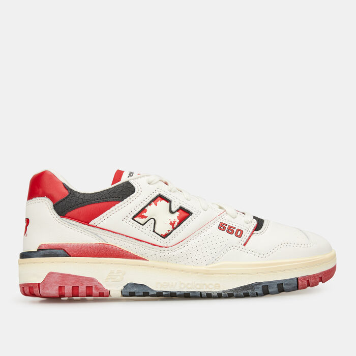 New Balance Men's BB550 Shoes Red New Balance Men's BB550 Shoes Red image number 0