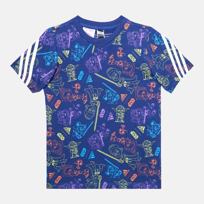 adidas Kids' Star Wars Young Jedi T-Shirt Multi-Color image number 0