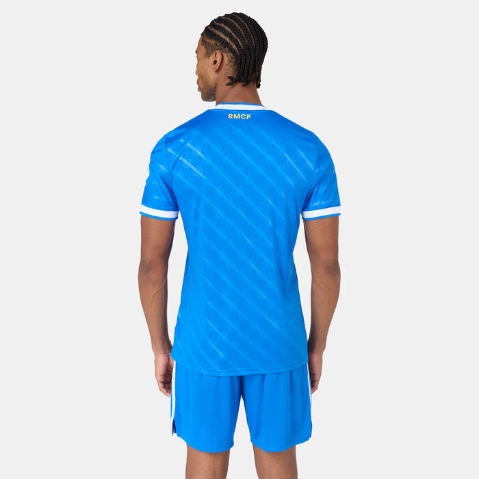 adidas Men's Real Madrid 25/26 Third Replica Football Jersey Blue adidas Men's Real Madrid 25/26 Third Replica Football Jersey Blue image number 1