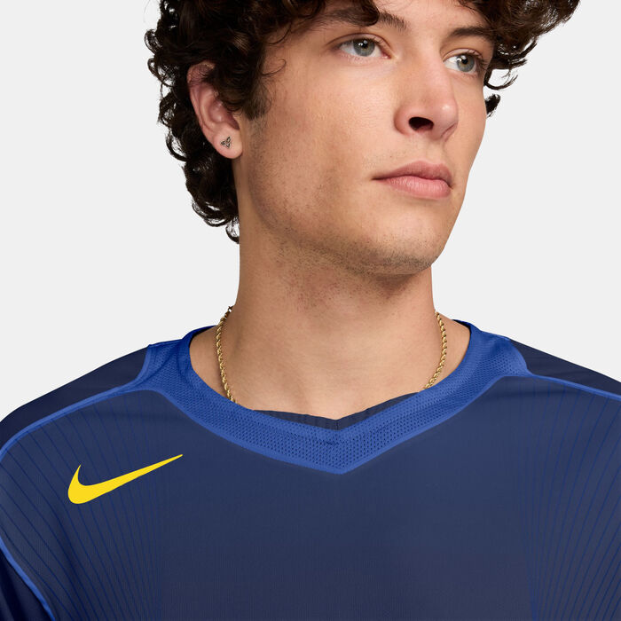 Nike Men's Total 90 Dri-FIT Football Top Blue image number 2