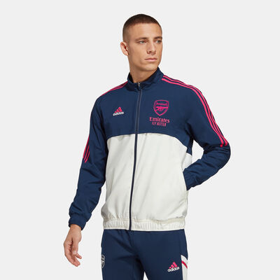 adidas Men's Arsenal Condivo 22 Presentation Track Jacket Blue