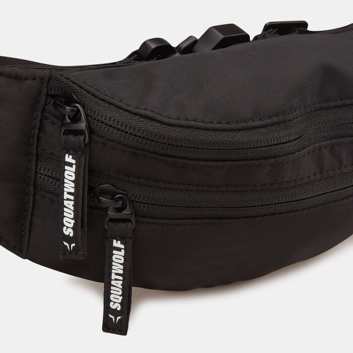 SQUATWOLF Core Bumbag Waist Pack Black SQUATWOLF Core Bumbag Waist Pack Black image number 3