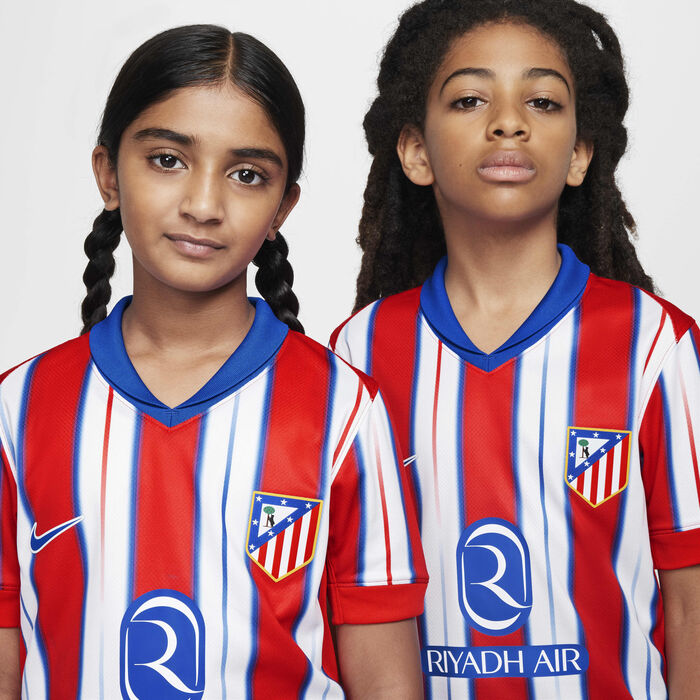 Nike Kids' Atlético Madrid 24/25 Home Replica Football Jersey Red Nike Kids' Atlético Madrid 24/25 Home Replica Football Jersey Red image number 2