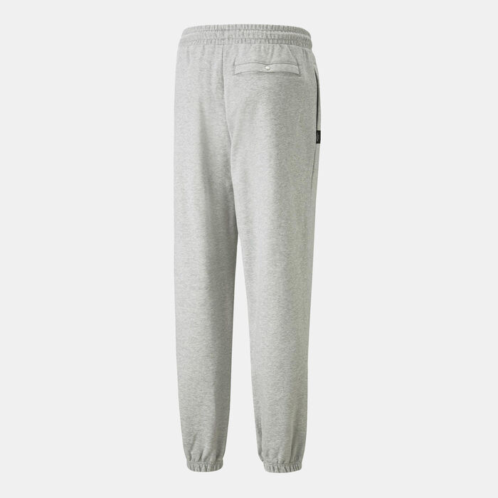 PUMA Men's TEAM Sweatpants Grey PUMA Men's TEAM Sweatpants Grey image number 1