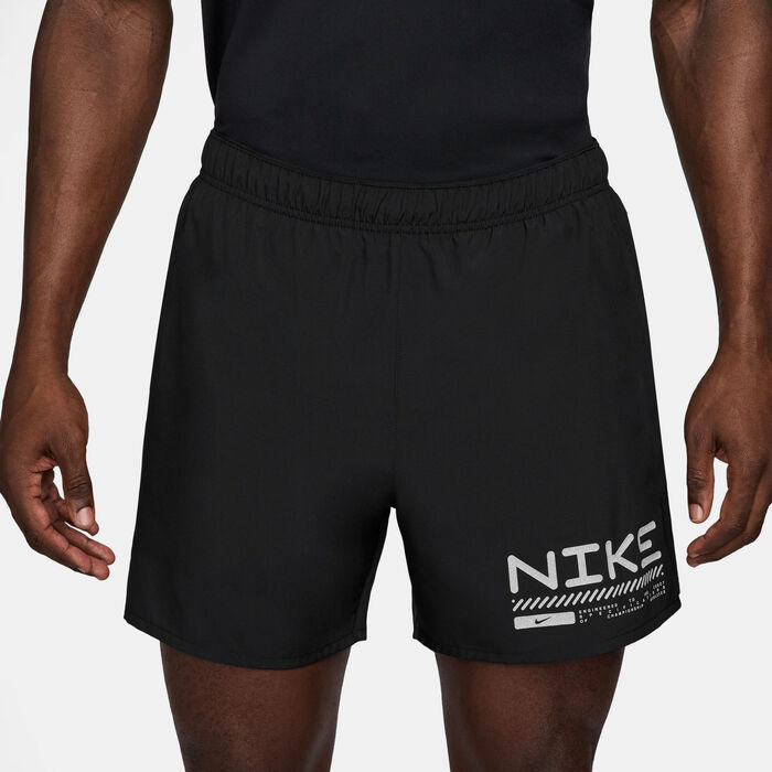 Nike Men's Challenger Winterized 2-in-1 Running Shorts Black Nike Men's Challenger Winterized 2-in-1 Running Shorts Black image number 0
