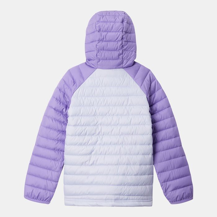 Columbia Kids' Powder Lite II Full-Zip Hoodie Blue Columbia Kids' Powder Lite II Full-Zip Hoodie Blue image number 1