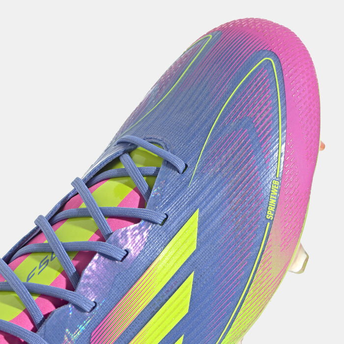 adidas Men's F50 Elite Firm Ground Football Shoes Pink adidas Men's F50 Elite Firm Ground Football Shoes Pink image number 4