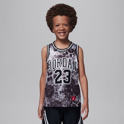 Nike Kids' 23 Printed Jersey Grey