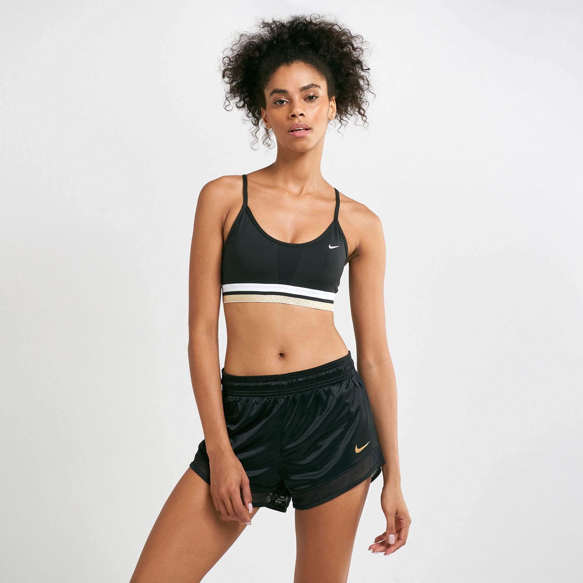Buy Nike Women's Glam Dunk Indy Sports Bra Black in KSA -SSS